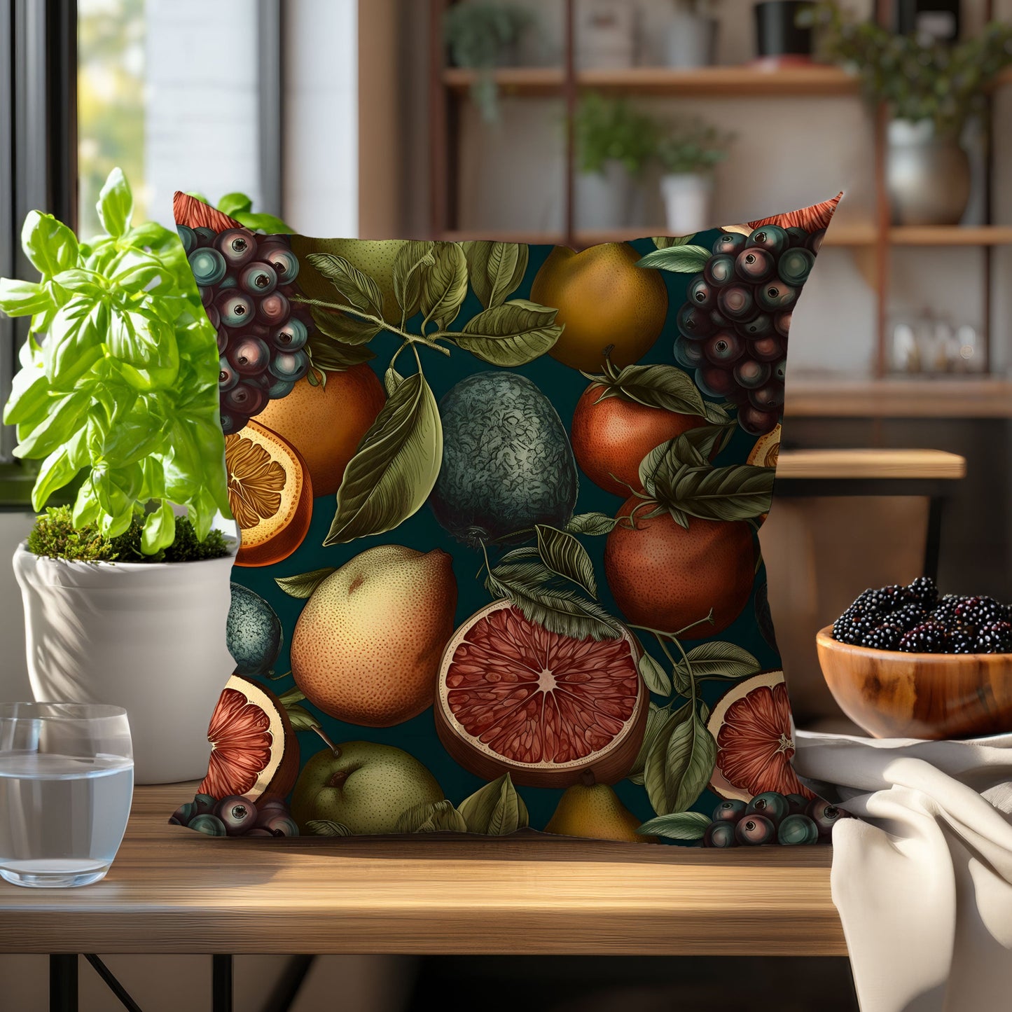 Fruit Throw Pillow