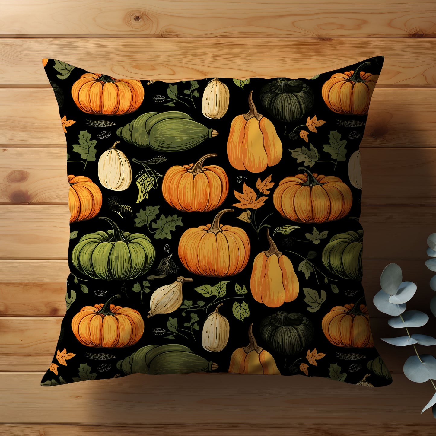 Pumpkin Throw Pillow