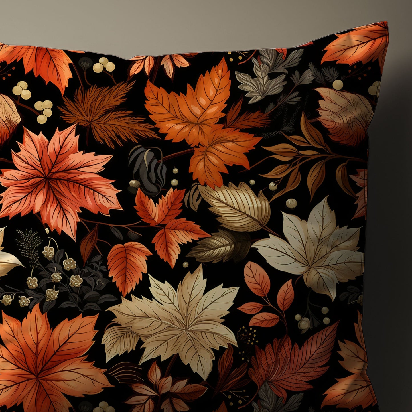 Autumn Leaves Throw Pillow