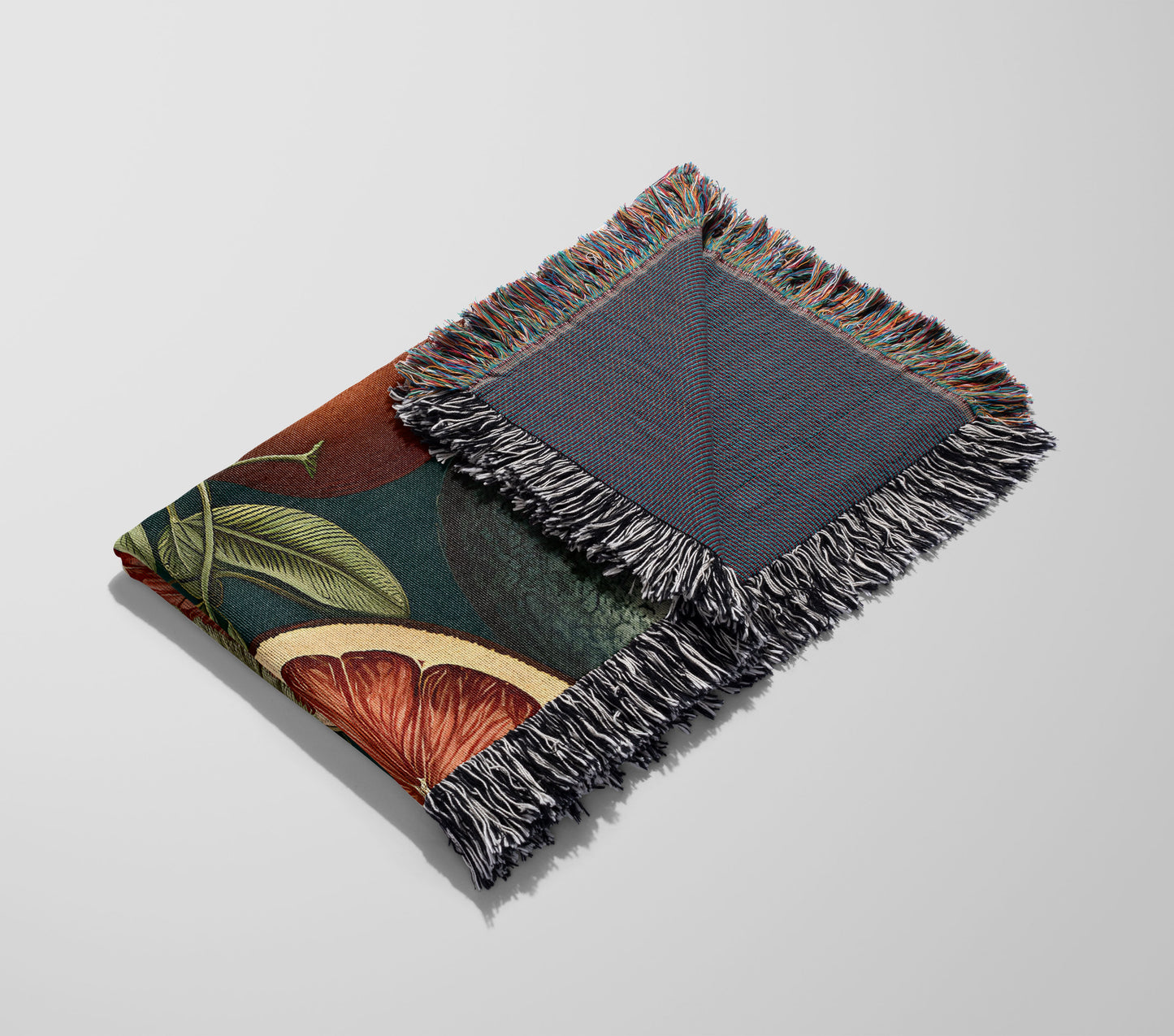 Fruit Woven Throw Blanket