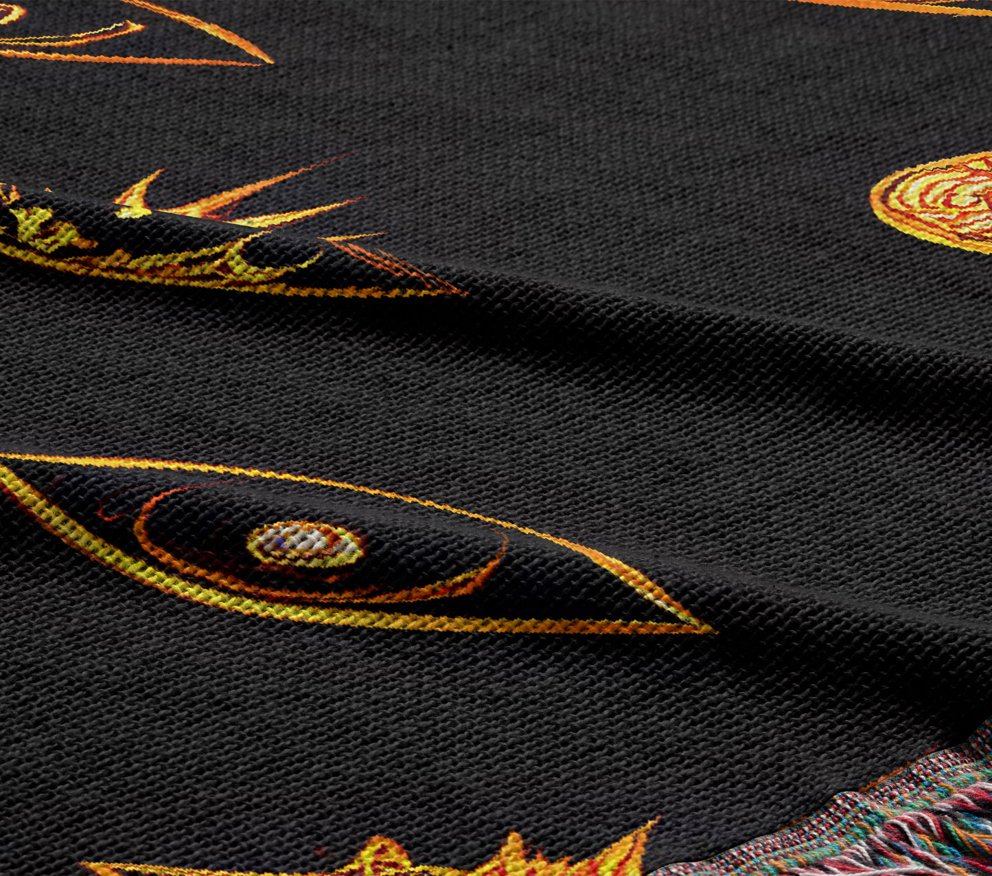 Magic Eye Woven Throw Blanket