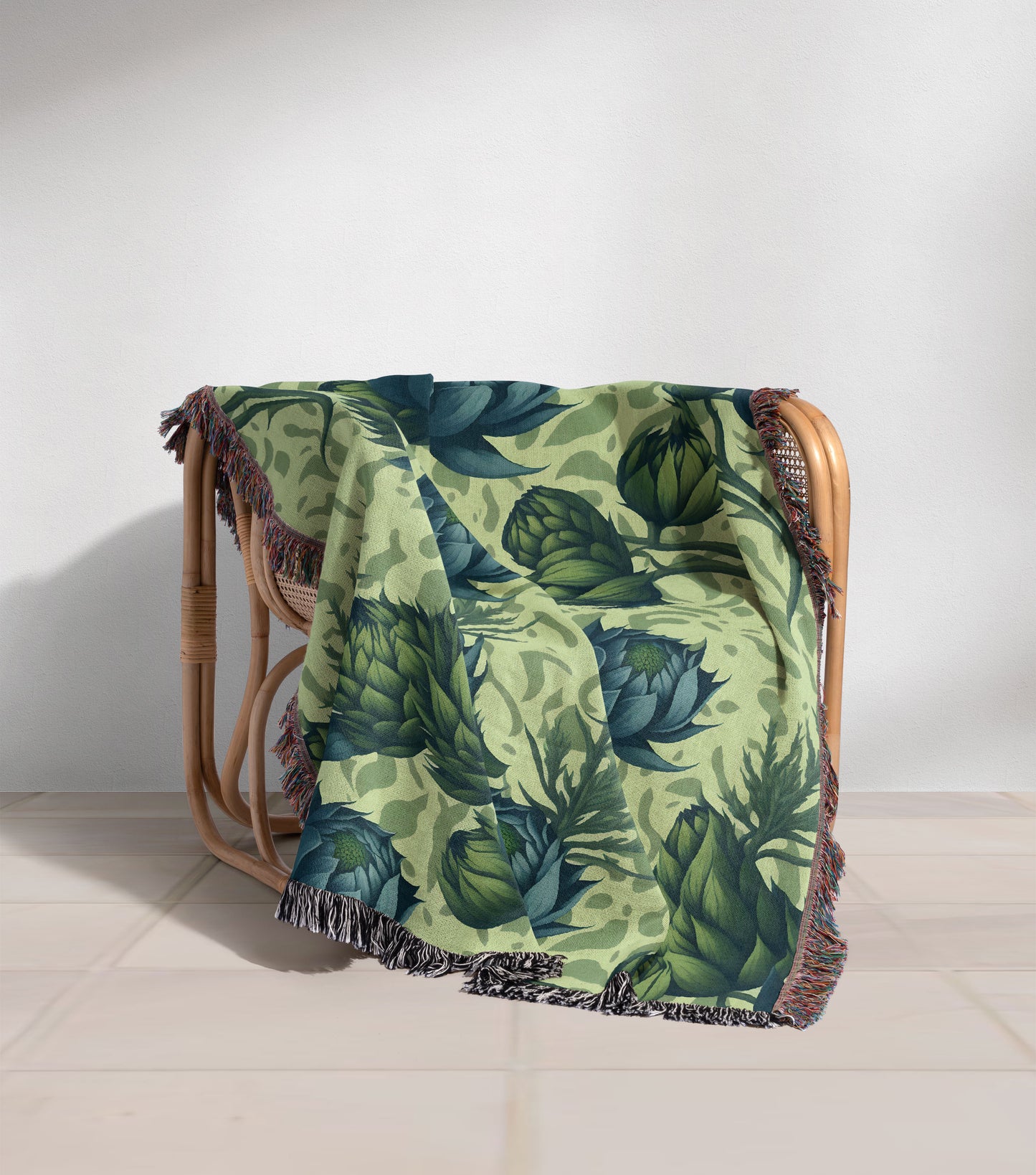 Artichoke Medley Woven Throw Blanket