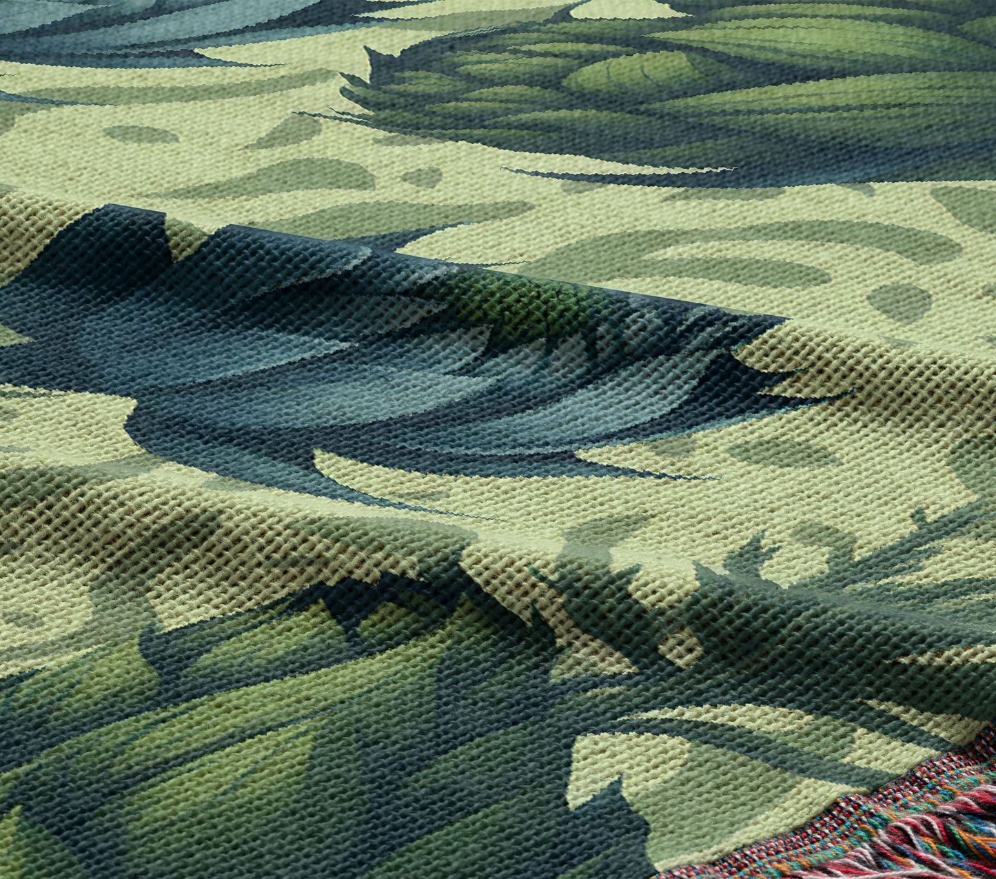 Artichoke Medley Woven Throw Blanket