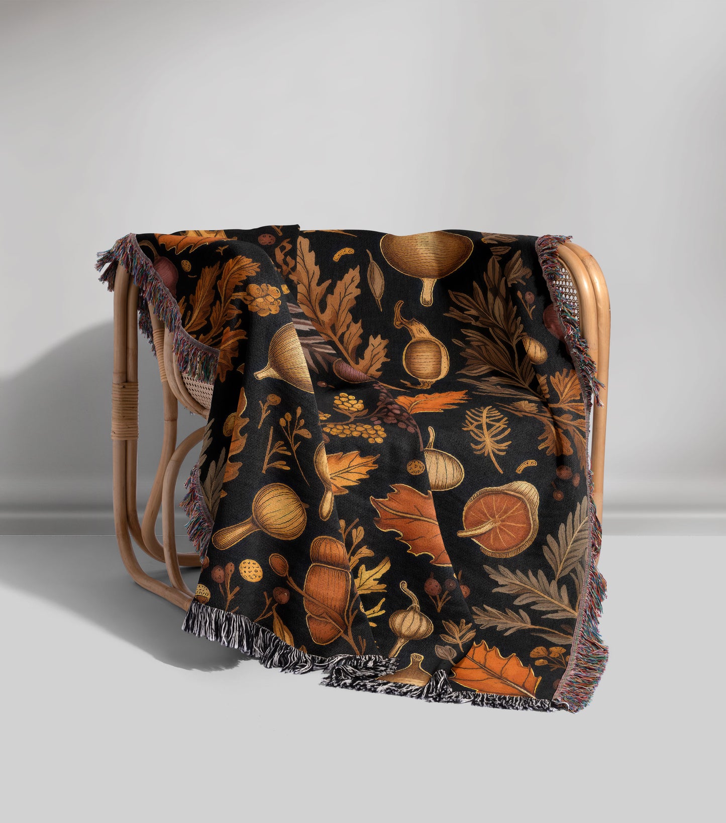 Autumn Woven Throw Blanket