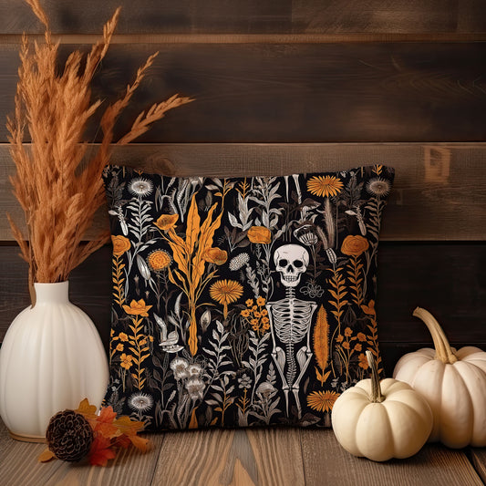 Halloween Harvest Throw Pillow